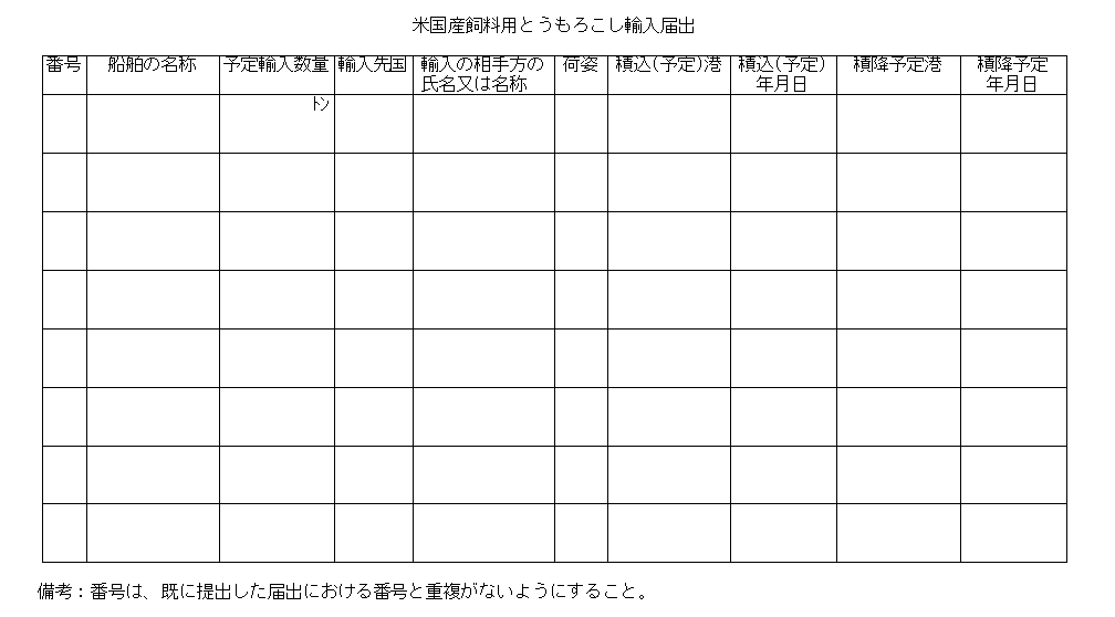 別記様式1別添