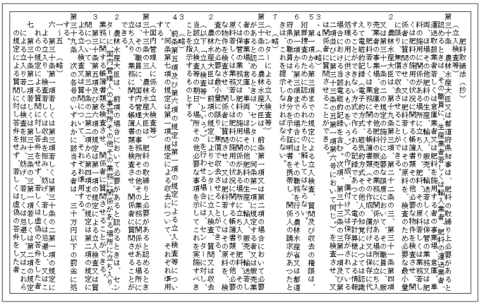 身分証明書(裏面)